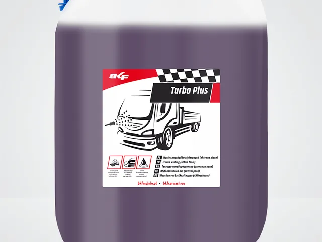 TURBO PLUS concentrated car wash shampoo by BKF