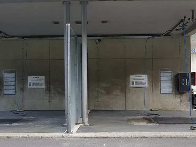 BKF contactless car wash in Ötztal Bahnhof, Tyrol