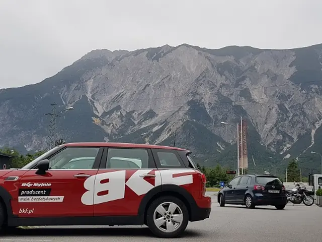 BKF touchless car wash in Austria after the modernisation