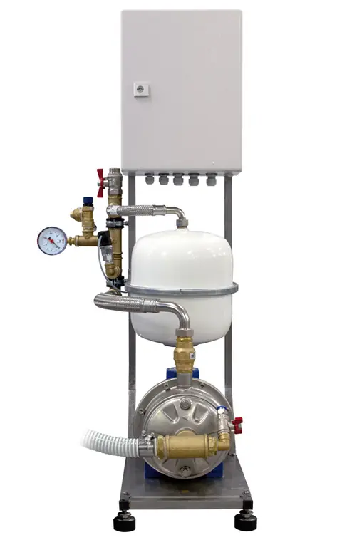 BKF HydroControl water supply system with pump, inverter and diaphragm tank
