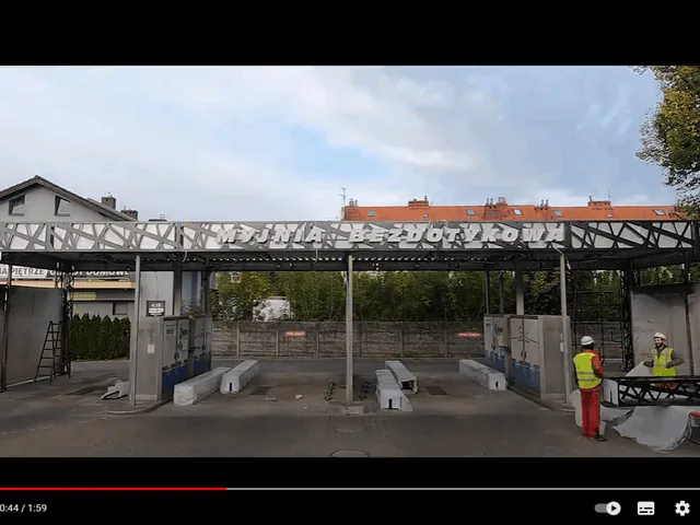 Car wash in Szczecin, Poland, after modernisation by BKF