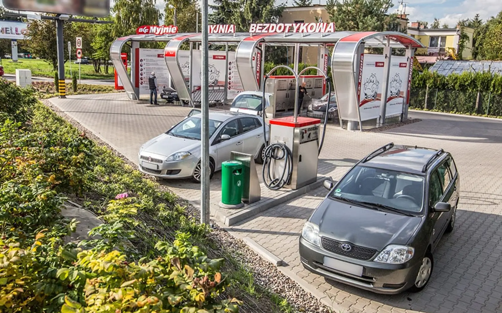 Choosing a plot for a car wash