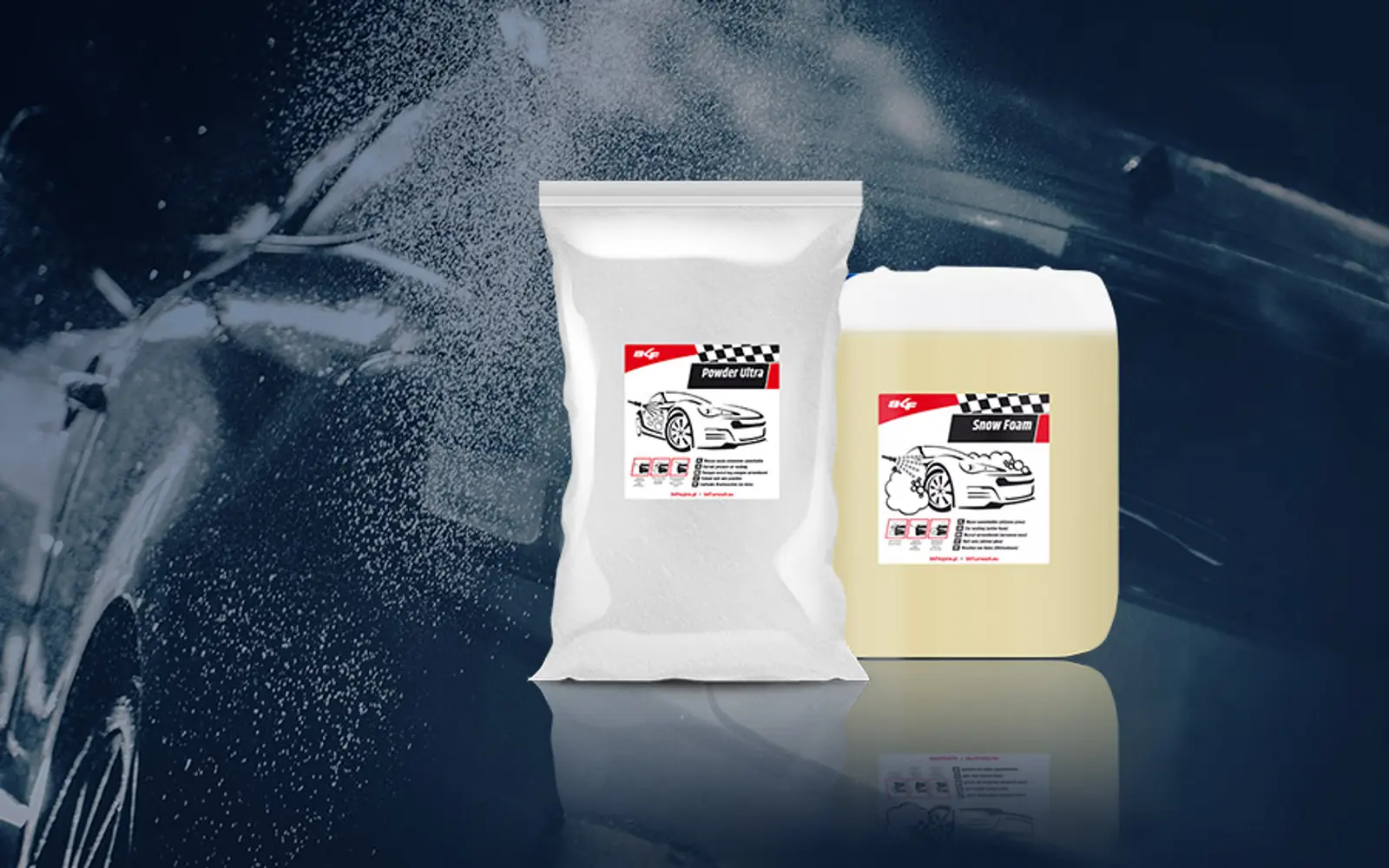 New car wash chemicals
