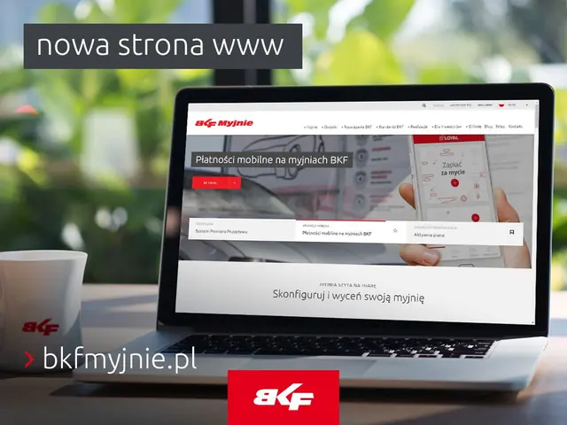 The new BKF website on a laptop, tablet and smartphone