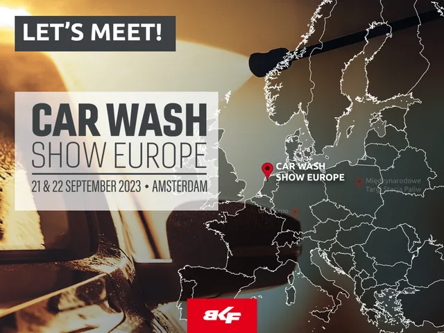 BKF CarWash invitation to Car Wash Show Europe in Amsterdam