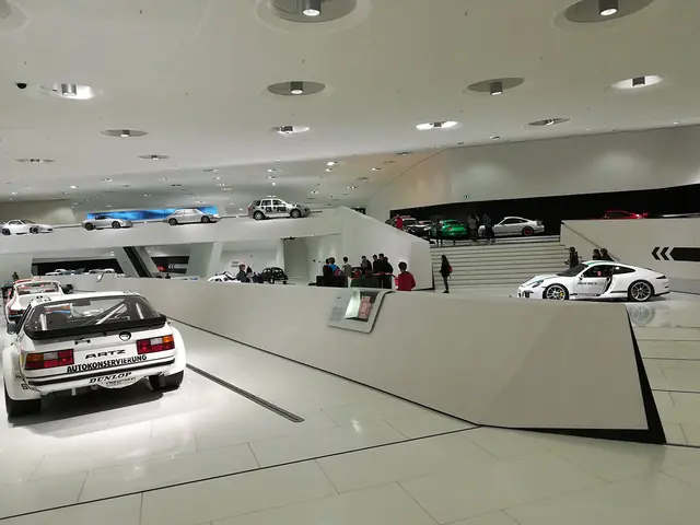 Porsche 911 in the Porsche Museum