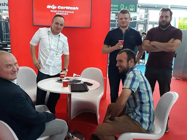BKF stand at UNITI Expo 2018 in Stuttgart