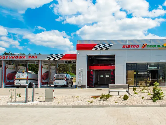 Self-service touchless car wash built by BKF in Nowa Sól