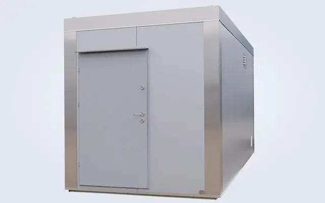Premium plant room container