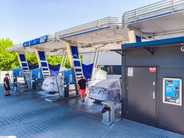BKF touchless car wash Kutna Hora – daytime view of the site
