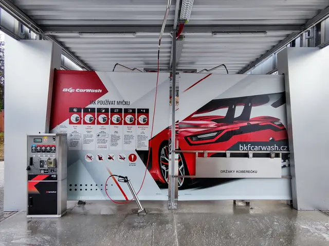 BKF touchless car wash Prague Kosire – view 2