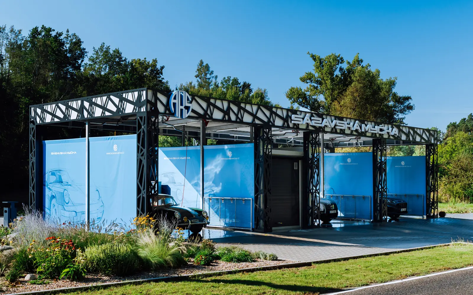 BKF touchless car wash – Sázava