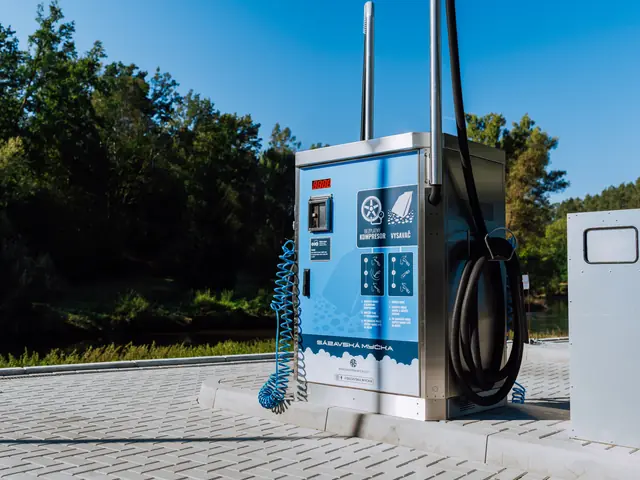 Premium vacuum, 2 points, with air compressor