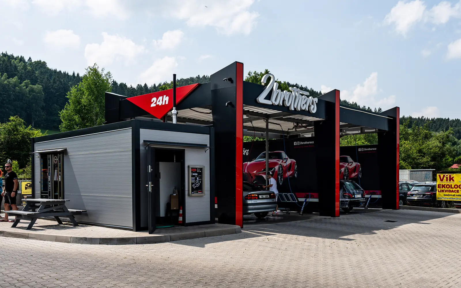 BKF touchless car wash – Velké Poříčí
