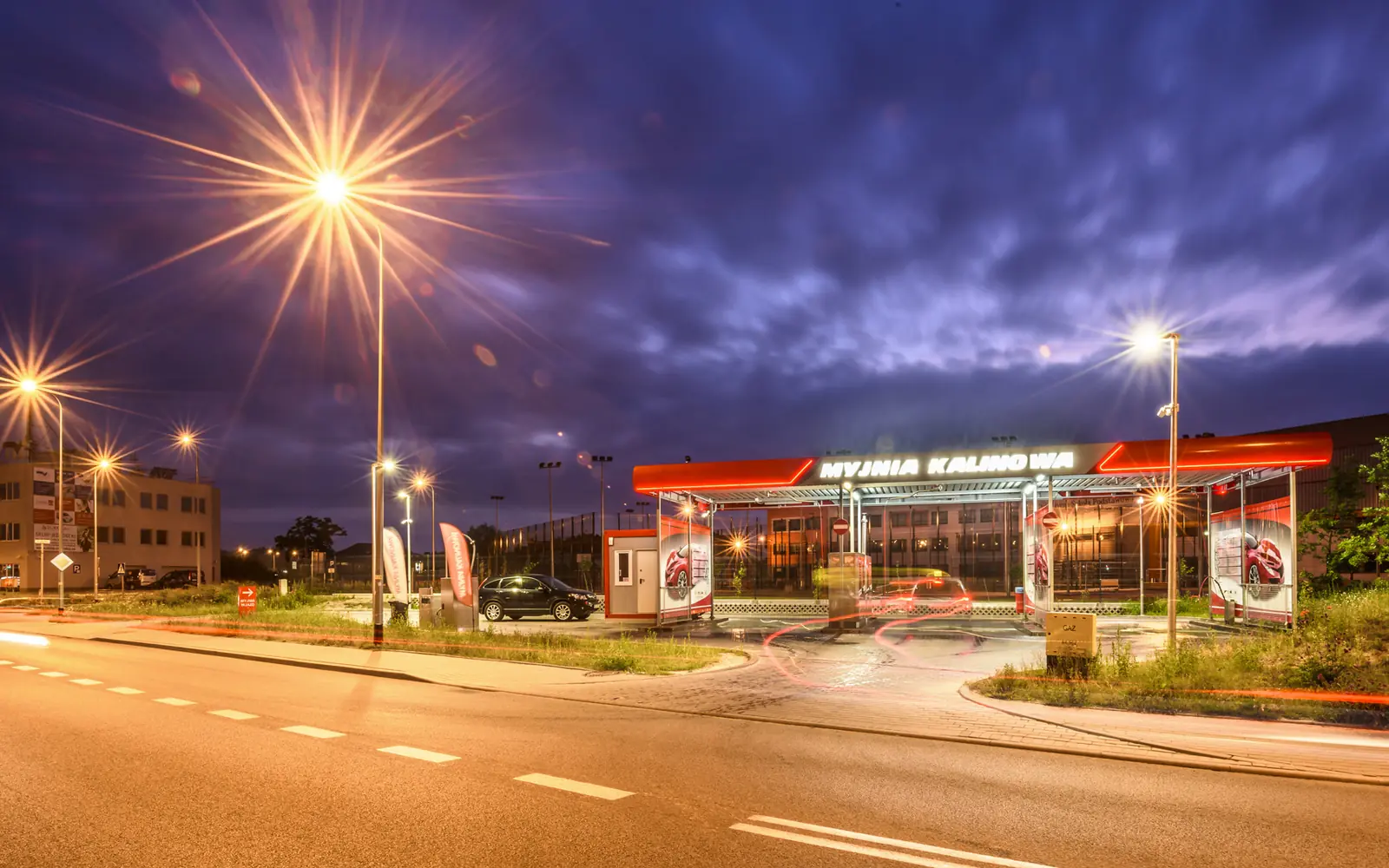 BKF touchless car wash – Gdańsk, Kalinowa