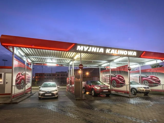 BKF modular touchless car wash with several bays