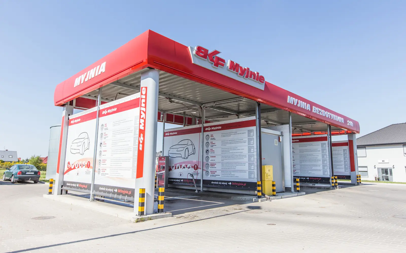 BKF touchless car wash – Poznań, Kamionki
