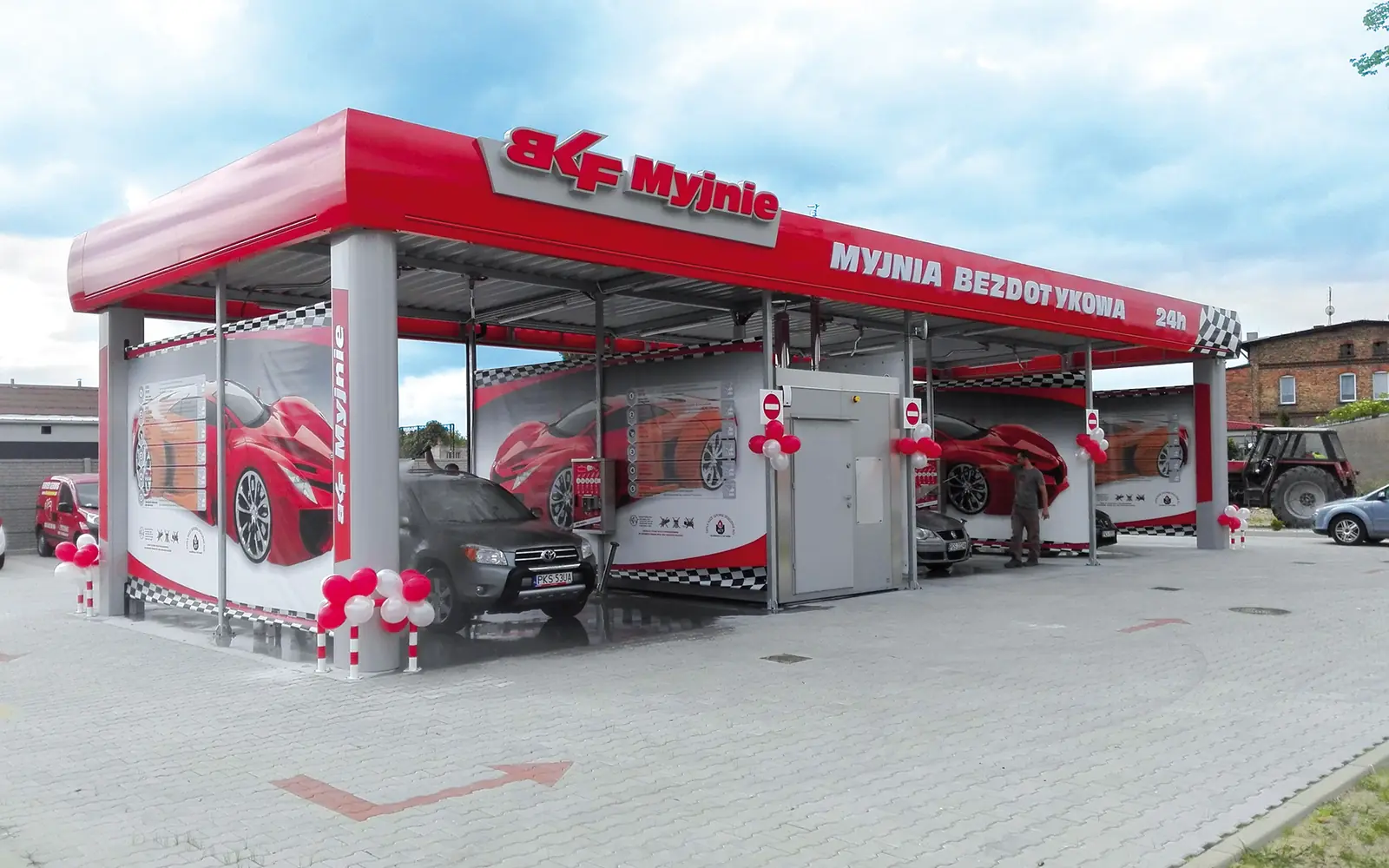 BKF touchless car wash – Kościan, Nacławska Street