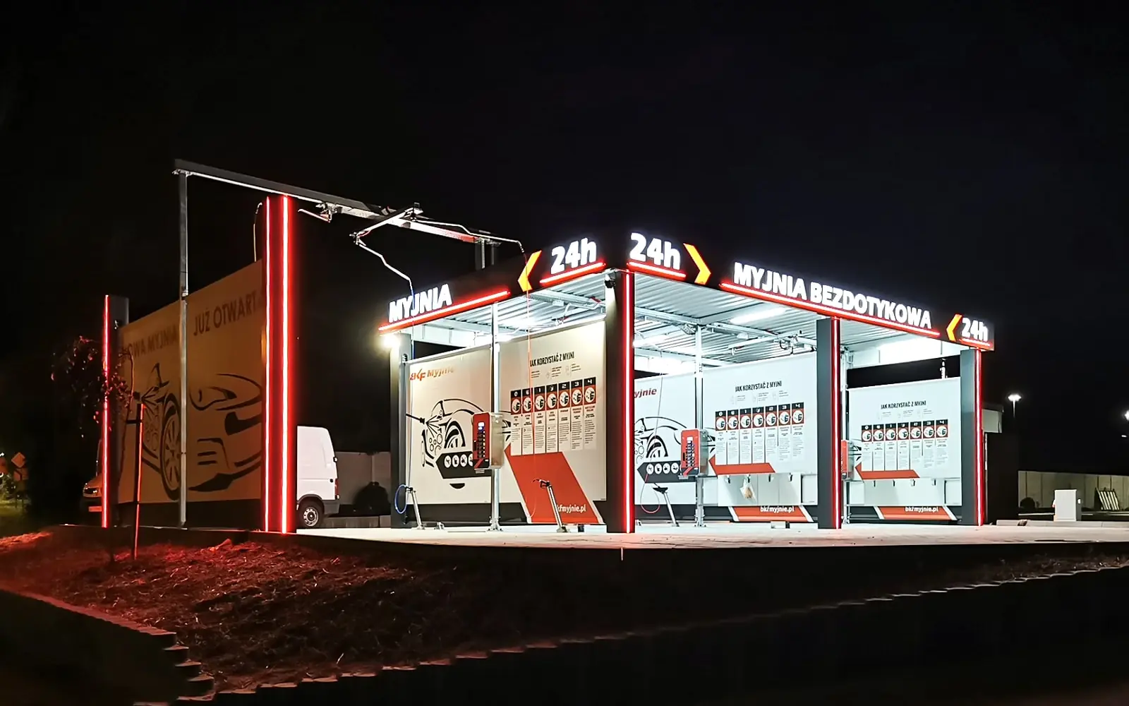 BKF touchless car wash – Miękinia