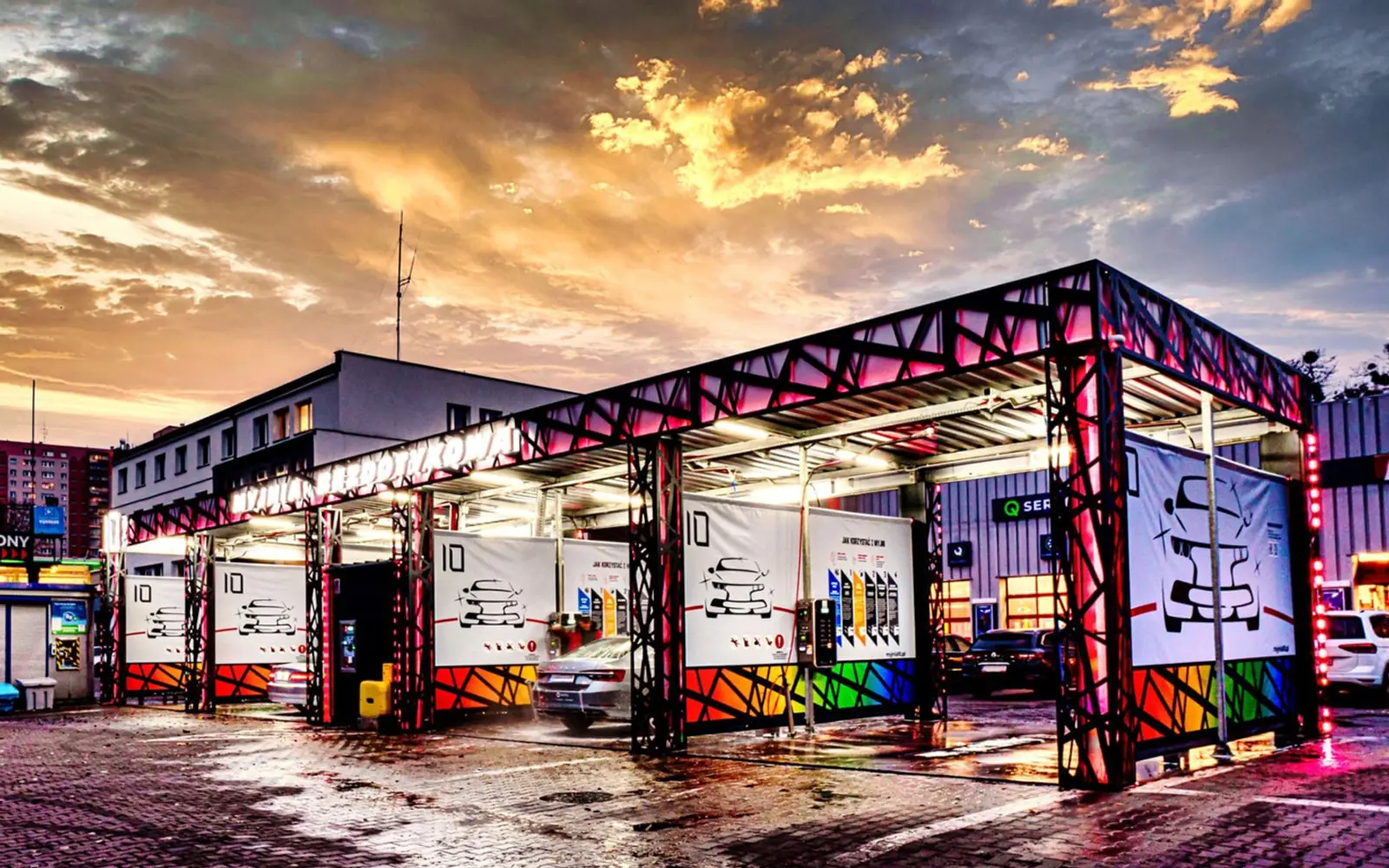 Car wash modernisation