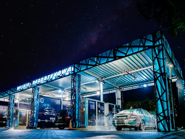 BKF modular car wash Szczecin, Modra – view 3