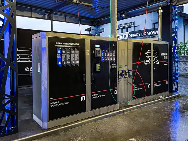 Module-mounted wash equipment