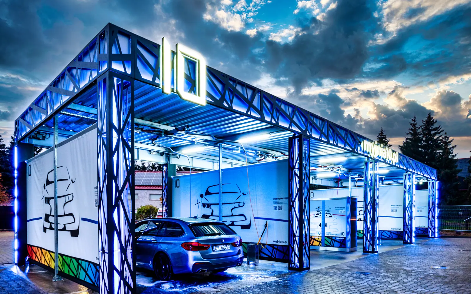 BKF modular car wash – Szczecin, Ogrodnicza