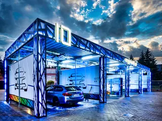 BKF modular car wash Szczecin, Ogrodnicza – view 2